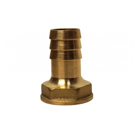 Priame pripojka hadice 20mm vnútorný závit. 3/4" mosadz