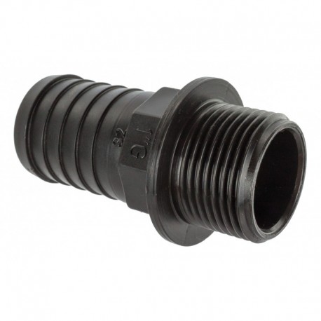 Priame pripojka hadice 32mm vonkajší závit 1" Arag