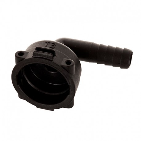 Přímé připojka T3, koleno 90° pro hadici 13 mm