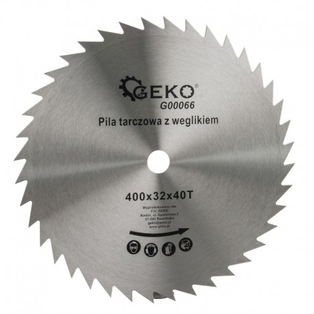 Kotúč na drevo 400mm x 32mm 40 zubov Geko
