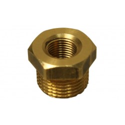 Mosadzná redukcia GZ 3/8" x GW 1/8" MZ