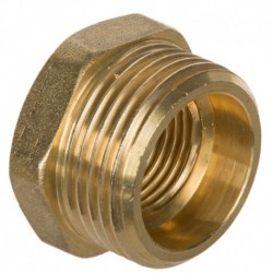 Mosadzná redukcia GW 1/2" x GZ 1"