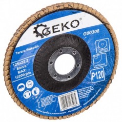 Lamelový brusný kotouč 125mm P120 Geko