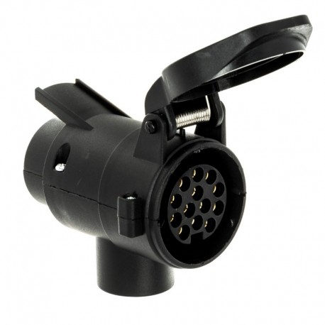 Adaptér 7/13 dlhý pre zásuvku karavanu