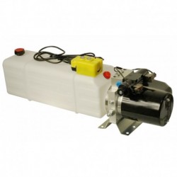 Dvojčinný hydraulický agregát 12V 2 kW 11l