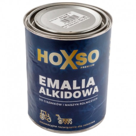 Alkydová barva pro traktory Case Červená RAL 3519 Rychleschnoucí 0,8 l HOXSO