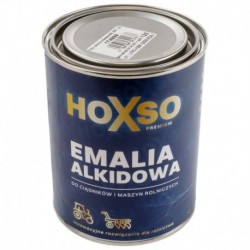 Alkydová barva pro stroje a traktory Červená RAL 3519 Rychleschnoucí 0,8 l HOXSO
