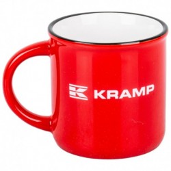 300ml červený keramický hrnček Kramp