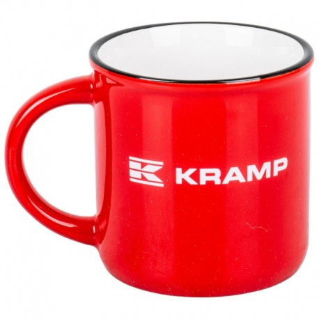 300ml červený keramický hrnček Kramp