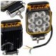 LED cúvacie svetlo + výstražný maják stroboskop oranžový, homologácia R10 R65 R148