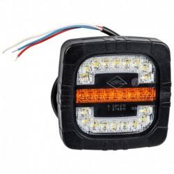 Predné LED svetlo pre traktor 12 V 24 V, 2 funkcie, Roca LZD2799