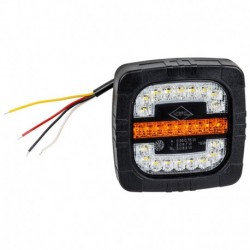 Přední LED světlo pro traktor 12 V 24 V, 3 funkce, Roca LZD2802