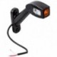 Šikmé obrysové LED světlo 12 V 24 V levé 178 mm