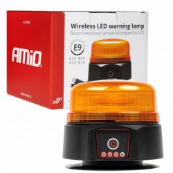 Bezdrátový výstražný maják LED R65 R10, akumulátor, magnet Amio