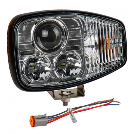 Přední LED světlo se směrovkou levé 108 W 12 V 24 V JCB Manitou 929717