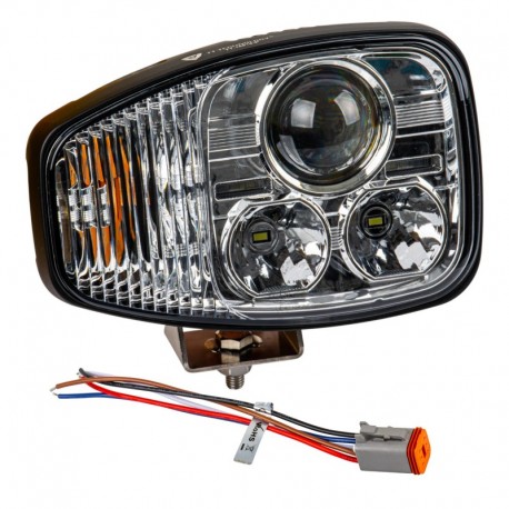 Predné LED svetlo so smerovkou pravé 108 W 12 V 24 V JCB Manitou 929717