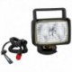 Pracovná lampa 12 V, 2× žiarovka H3, magnet, do zapaľovača Agtech