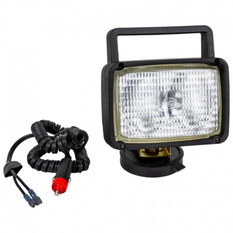 Pracovná lampa 12 V, 2× žiarovka H3, magnet, do zapaľovača Agtech