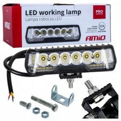 Pracovní LED lampa 12 V 24 V 31 W 163×45×60 mm 6000 K 4000 lm IP67, bílá barva světla