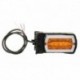 Predné združené svietidlo 12V 24V pre výfuk + bočnú smerovku CLEOfront Horpol