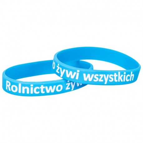 Silikonový náramek Zemědělství krmí každého