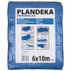 Plachta 6x10m z pevného polyetylenu