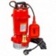 Čerpadlo na špinavú vodu Verke QDX-370f s plavákom, pripojenie 230 V, 5000 l/h