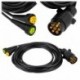Bajonetový elektrický kabel 2x5, 7pinová zástrčka, 5,5 m, Kamar