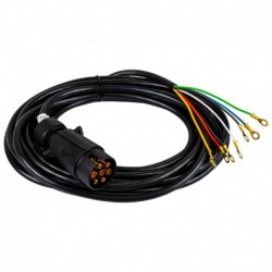 Elektrický kabel pro připojení přívěsu 7x0,75 7m ELMOT