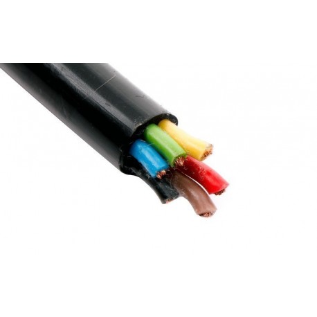 Kabel YLYS 6x1mm2 + 1x1,5mm2 černý 7žilový pro instalaci v přívěsech 1m