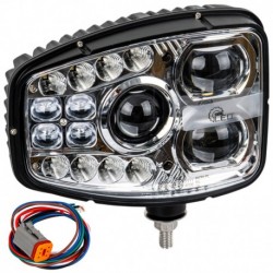 LED svetlo pre denné svietenie pravé JCB Merlo Manitou Kramer Fastrac CAT