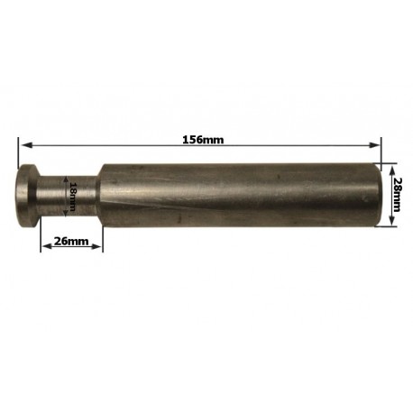 Zajišťovací čep přívěsu 18mm 29rpn0601006