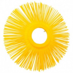 Kartáč pro zametací stroj Stiga Nac 82X350mm zahnutý kroužek plast