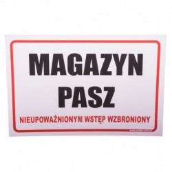Krmná deska do skladu 30x20cm PVC