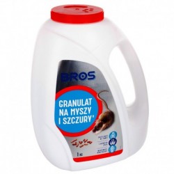 Jed na myši a potkany 1kg granúl Bros