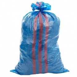 50kg vrece na obilie 65x105cm modrý s PP lemom 1 ks.