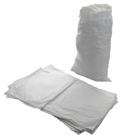 PP vrecko 70x125cm 85g biely s lemovaným zrnom