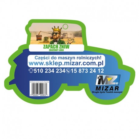 Prívesok do auta s vôňou "Grain Lord" Bergamot s logom Mizar