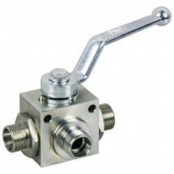 Trojcestný guľový ventil M18x1,5 3/2 hydraulický pre príves HL HW 6011