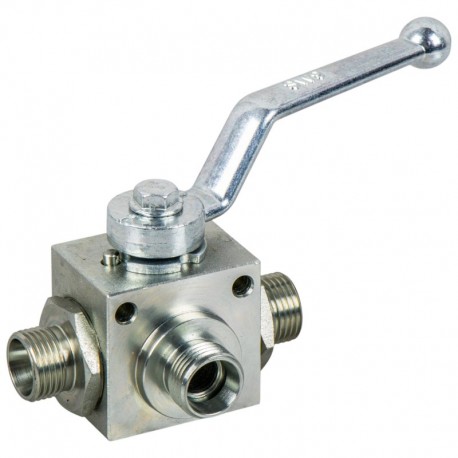 Trojcestný guľový ventil M18x1,5 3/2 hydraulický pre príves HL HW 6011