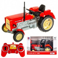Dálkově ovládaný traktor Ursus C-360 červený 2,4 GHz 3,7 V 600 mAh Double Eagle