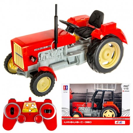 Dálkově ovládaný traktor Ursus C-360 červený 2,4 GHz 3,7 V 600 mAh Double Eagle