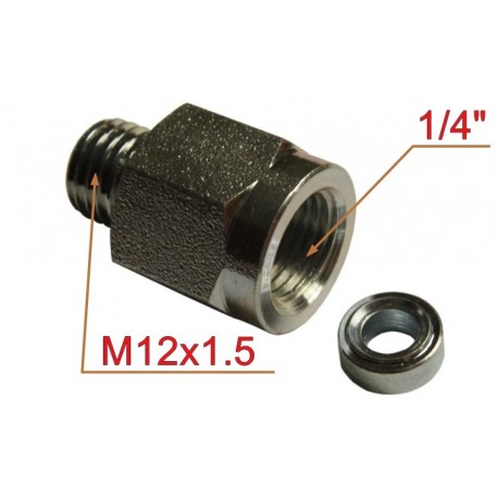 1/4" konektor manometru s vnějším závitem M12x1,5 6L