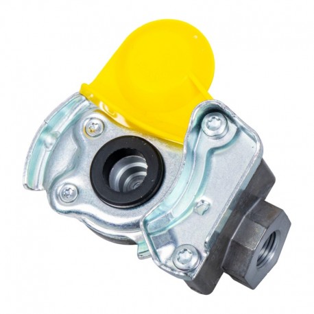 Pneumatický pevný konektor M16x1,5 žlutý Wabco