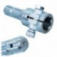 Redukce vývodového hřídele z 1 3/4" na 1 3/8", 6 drážek s upínacím šroubem