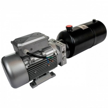 Elektrické hydraulické čerpadlo 2,6 cm3/ot. 2,2 kW 230 V 8 l kovová nádrž 66700660
