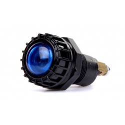 Kontrolné Svetlo Modré So Žiarovkou 12v Kryt Fi 17mm