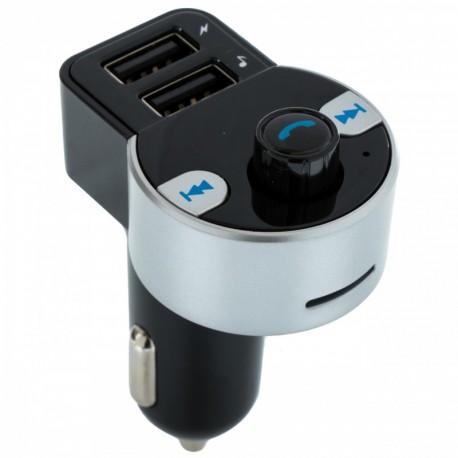Vysílač Do Auta S Funkcí Bluetooth 2 Zásuvky Usb