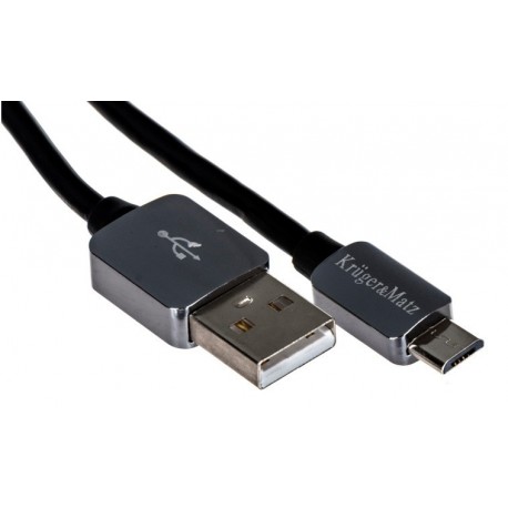 Micro Usb Kabel 180cm Plug-Plug Kruger&Matz