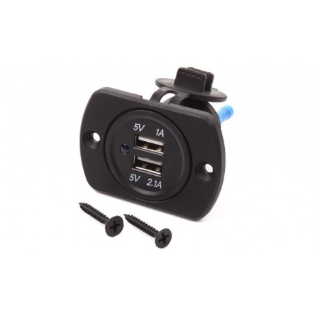 Nabíjačka Do Autozásuvky 2x Usb 12/24v Pre Montáž